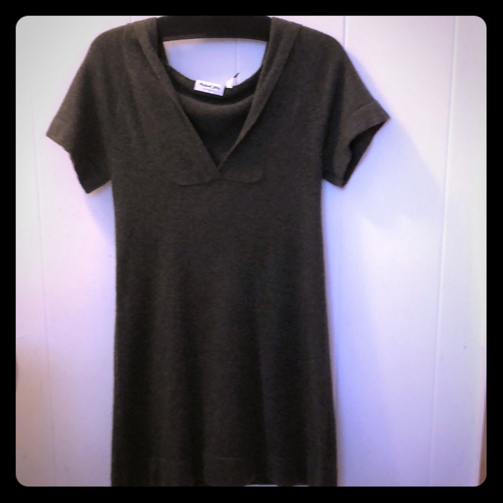 Michael Stars Cashmere dress with hood